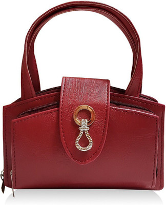 

Bloomtail Hand-held Bag(Maroon)