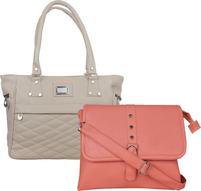 

Element cart Sling Bag(Grey, Pink)