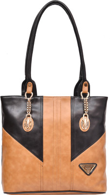 

Al Jazeera Shoulder Bag(Black, Tan)