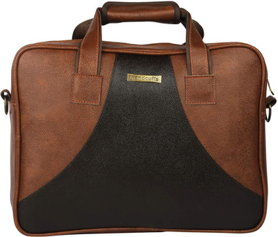 

HANDCUFFS Messenger Bag(Brown, Black), Black;brown