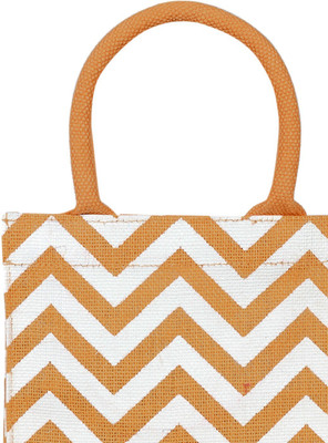 

Jute Cottage Tote(Yellow, White), White;yellow
