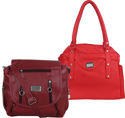 

Element Cart Shoulder Bag(Maroon, Red)