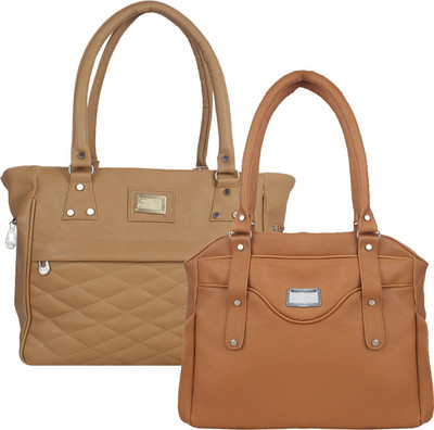 

Element Cart Shoulder Bag(Brown, Yellow)