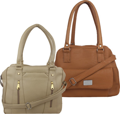 

Element Cart Shoulder Bag(Brown, Green)