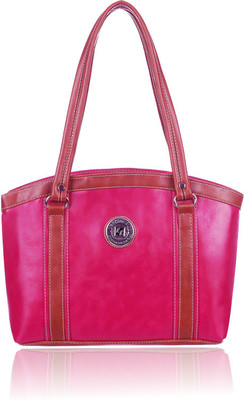

Leather Land Shoulder Bag(Pink)