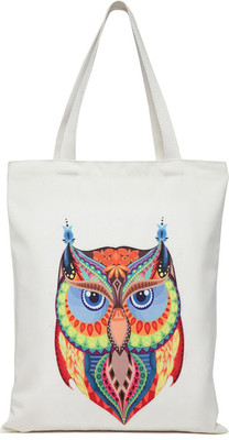 

The House of Tara Tote(White, Multicolor), Multicolor;white