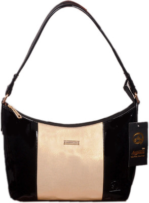 

Anemone Shoulder Bag(Black, Beige), Beige;black