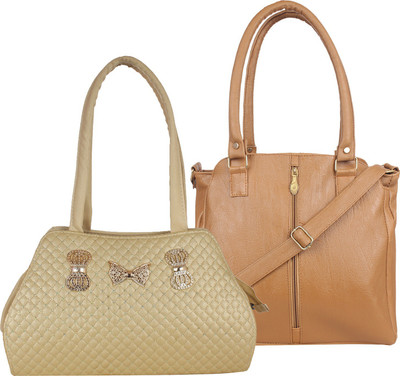 

Element Cart Shoulder Bag(Beige, Tan)