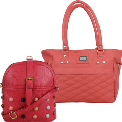 

Fillincart Shoulder Bag(Pink, Red)