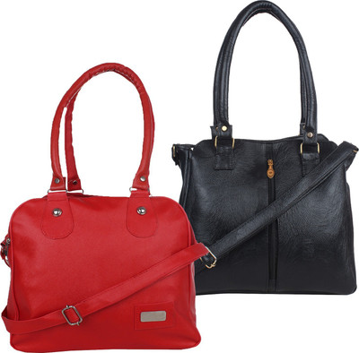 Element Cart Messenger Bag(Red, Black), Black;red