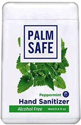 

Palmsafe Alcohol-Free Hand Sanitizer Pocket-size Spray 18 ML (Peppermint) x 3(54 ml, Pouch, Pack of 3)