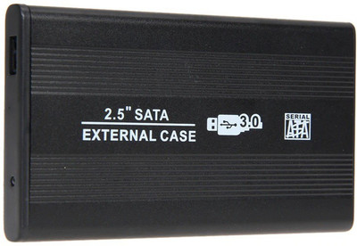 

smacc high quality 2.5 hard disk case ( Ultra Fast Usb 3.0 )(For laptop, computer, Black, Silver)