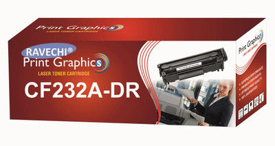 

Ravechi 32A - CF232A Black Single Color Ink Toner(Black)