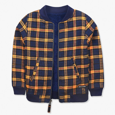 

Cherry Crumble California Full Sleeve Checkered Baby Boys & Baby Girls Jacket, Multicolor
