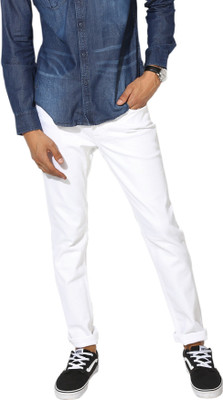 Halogen Regular Men White Jeans
