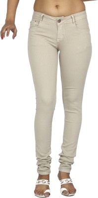 FCK-3 Slim Women Beige Jeans