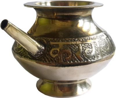 SK Craft Brass Kalash(Gold)