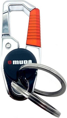 

Jakha Hook Locking Double Rings Orange Metal (Design-33) Keyring for Men Women Boys Girls Car Bike | Bike | Home | Shop | Office Key Chain Key Chain