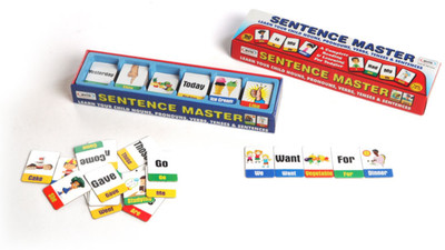 

TOYGALAXY EDUCATIONAL SENTENCE MASTER FOR KIDS. LEARN WORDS, VOCABULARY,AND TO MAKE SENTENCES .(Multicolor)
