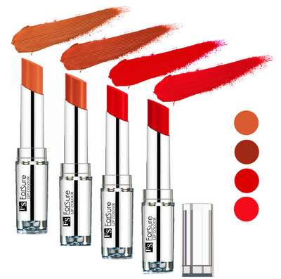 

Forsure Romantic Red,Nude,Brick Nude,Hot Red Silky & Soft Touch VELVET MATTE LIPSTICK(Romantic Red,Nude,Brick Nude,Hot Red, 16 g)