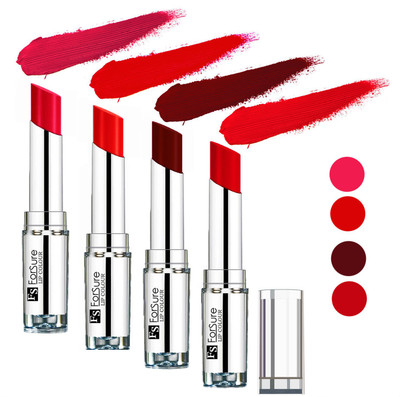 

Forsure Maroon,Romantic Red,Orange,Ruby Red Silky & Soft Touch VELVET MATTE LIPSTICK(Maroon,Romantic Red,Orange,Ruby Red, 16 g)