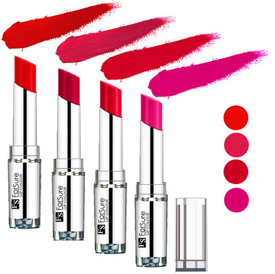 

Forsure Ruby Red,Rose Pink,Hot Red,Magenta Silky & Soft Touch VELVET MATTE LIPSTICK(Ruby Red,Rose Pink,Hot Red,Magenta, 16 g)