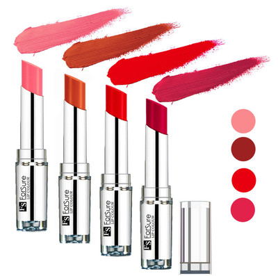 

Forsure Brick Nude,Hot Red,Magenta,Peach Silky & Soft Touch VELVET MATTE LIPSTICK(Brick Nude,Hot Red,Magenta,Peach, 16 g)