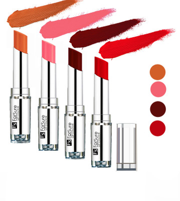 

Forsure Maroon,Romantic Red,Peach nude Silky & Soft Touch VELVET MATTE LIPSTICK(Maroon,Romantic Red,Peach Nude, 16 g)