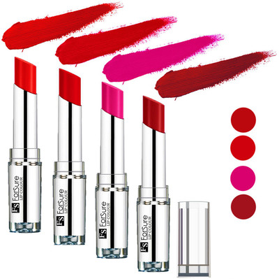 

Forsure Rose Pink,Sweet Red,Romantic Red,Orange Silky & Soft Touch VELVET MATTE LIPSTICK(Rose Pink,Sweet Red,Romantic Red,Orange, 16 g)