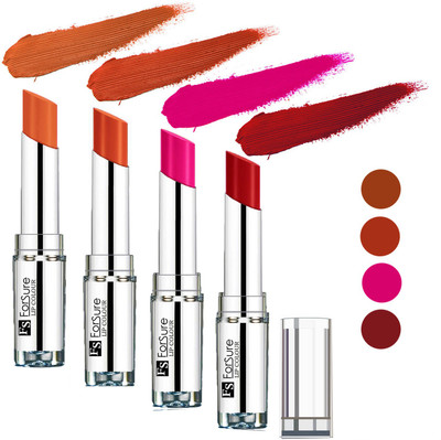

Forsure Rose Pink,Sweet Red,Nude,Brick Nude Silky & Soft Touch VELVET MATTE LIPSTICK(Rose Pink,Sweet Red,Nude,Brick Nude)