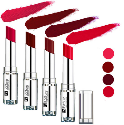 

Forsure Wine,Ruby Red,magenta,Maroon Silky & Soft Touch VELVET MATTE LIPSTICK(Wine,Ruby Red,magenta,Maroon, 16 g)
