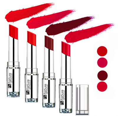 

Forsure Orange,Wine,Ruby Red,Hot Red Silky & Soft Touch VELVET MATTE LIPSTICK(Orange,Wine,Ruby Red,Hot Red, 16 g)