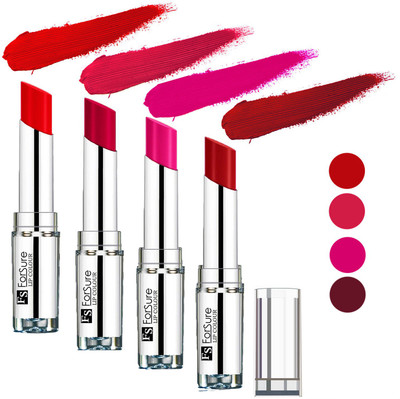 

Forsure Rose Pink,Sweet Red,Hot Red,Magenta Silky & Soft Touch VELVET MATTE LIPSTICK(Rose Pink,Sweet Red,Hot Red,Magenta, 16 g)