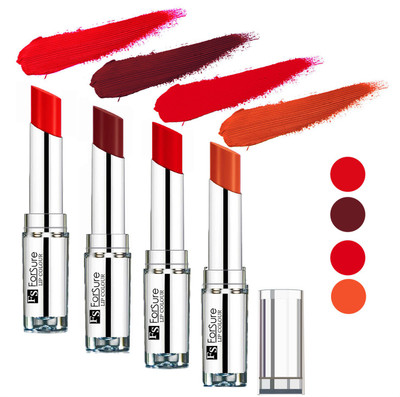 

Forsure Brick Nude,Romantic Red,Orange,Wine Silky & Soft Touch VELVET MATTE LIPSTICK(Brick Nude,Romantic Red,Orange,Wine, 16 g)