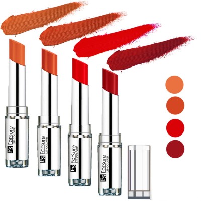 

Forsure Sweet Red,Nude,Brick Nude,Hot Red Silky & Soft Touch VELVET MATTE LIPSTICK(Sweet Red,Nude,Brick Nude,Hot Red, 16 g)