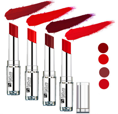 

Forsure Romantic Red,Orange,Wine,Sweet Red Silky & Soft Touch VELVET MATTE LIPSTICK(Romantic Red,Orange,Wine,Sweet Red, 16 g)