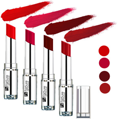 

Forsure Sweet Red,Hot Red,Magenta,Maroon Silky & Soft Touch VELVET MATTE LIPSTICK(Sweet Red,Hot Red,Magenta,Maroon, 16 g)