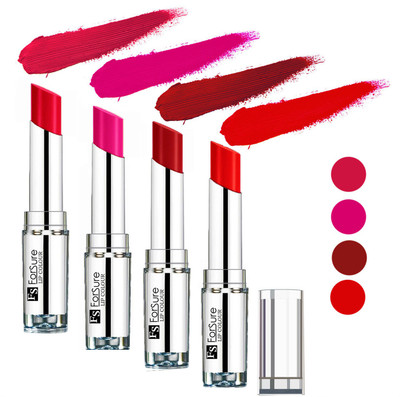 

Forsure Orange,Ruby Red,Rose Pink,Sweet Red Silky & Soft Touch VELVET MATTE LIPSTICK(Orange,Ruby Red,Rose Pink,Sweet Red, 16 g)