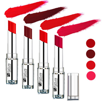 

Forsure Hot Red,Magenta,Orange,Wine Silky & Soft Touch VELVET MATTE LIPSTICK(Hot Red,Magenta,Orange,Wine, 16 g)
