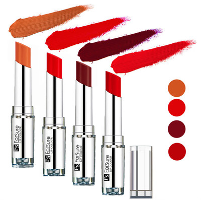 

Forsure Romantic Red,Orange,Wine,Nude Silky & Soft Touch VELVET MATTE LIPSTICK(Romantic Red,Orange,Wine,Nude, 16 g)