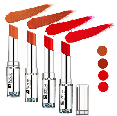 

Forsure Romantic Red,Orange,Nude,brick Nude Silky & Soft Touch VELVET MATTE LIPSTICK(Romantic Red,Orange,Nude,brick Nude, 16 g)