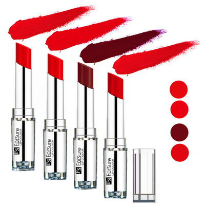 

Forsure Romantic Red,Orange,Wine,Hot Red Silky & Soft Touch VELVET MATTE LIPSTICK(Romantic Red,Orange,Wine,Hot Red, 16 g)