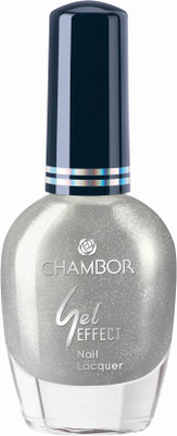 

Chambor Gel Effect Nail Lacquer Silver 654