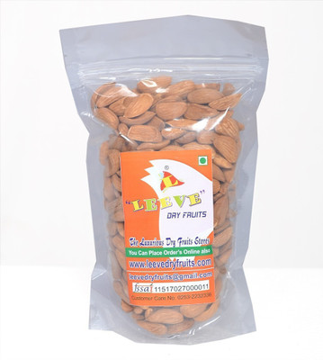 

Leeve Dry fruits Mamaro Alomonds , 800gm Almonds(800 g, Pouch)