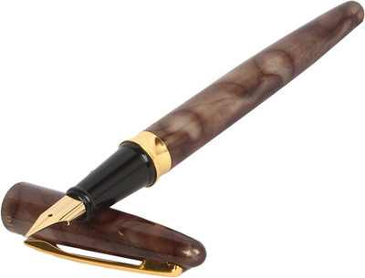

Oculus Granite Marble 2334 Unique Brown Smooth Marble Finish Fountain Pen