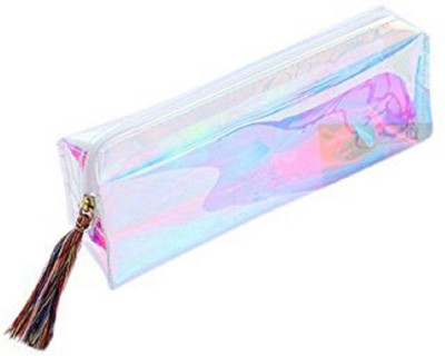 

Rural Mart HL0566 Rose Art Polyester Pencil Box(Set of 1, Pink)