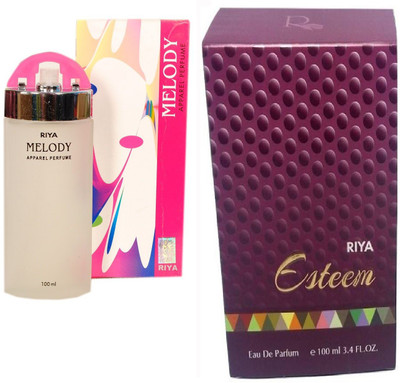 Riya Melody pink Apparel Eau de 100ml Perfume with Esteem EAU DE Perfume - 100 ml(For Men & Women)