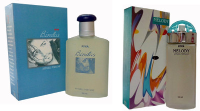 

Riya Melody Blue Apparel Eau de 100ml Perfume with Bindas Blue Perfume - 100 ml(For Men & Women)