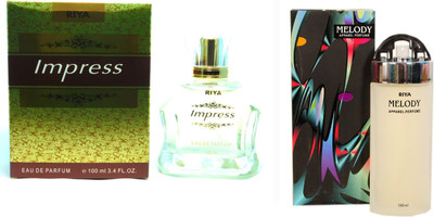 

Riya Melody Black Apparel Eau de 100ml Perfume with Impress Perfume - 100 ml(For Men & Women)