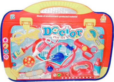 

ClueSteps Overseas Junior Doctor Play Set for kids 9 Pieces